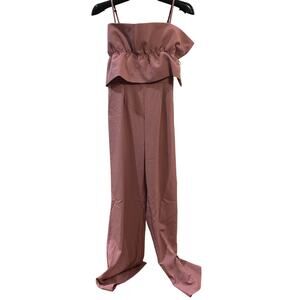 NWT FSL Apparel Pink Romper Women's size M